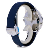  Shop Authentic Tag Heuer Carrera Quartz Diamonds Blue Dial Blue Leather Strap Watch for Women - WAR1114.FC6391 - Luxxuri