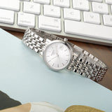  Shop Authentic Tissot T Classic Desire White Dial Silver Steel Strap Watch for Women - T52.1.281.31 - Luxxuri