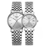  Shop Authentic Tissot T Classic Desire Silver Dial Silver Mesh Bracelet Watch for Men - T52.1.481.31 - Luxxuri