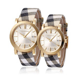  Shop Authentic Burberry Heritage Silver Dial Leather Strap Watch for Women - BU1398 - Luxxuri