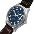  Shop Authentic IWC Pilots Watch Mark XVII Edition Le Petit Prince Blue Dial Brown Leather Strap Watch for Men - IW326506 - Luxxuri
