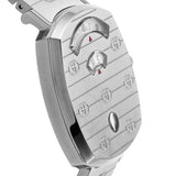  Shop Authentic Gucci Grip Quartz Silver Dial Silver Steel Strap Watch For Women - YA157401 - Luxxuri