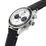  Shop Authentic Tag Heuer Autavia Chronometer Flyback Chronograph Silver Dial Black Leather Strap Watch for Men - CBE511B.FC8279 - Luxxuri