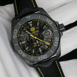  Shop Authentic Tag Heuer Aquaracer Carbon Dial Watch for Men - WBD218B.FC6446 - Luxxuri