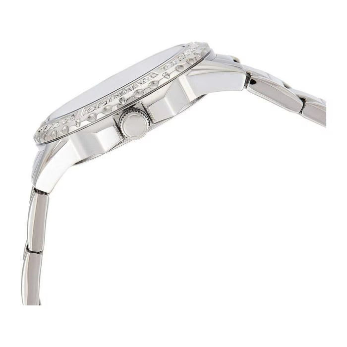  Shop Authentic Guess Sassy Multifunction Quartz Silver Dial Silver Steel Strap Watch For Women - W0705L1 - Luxxuri