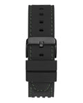 Guess Phoenix Analog Black Dial Black Silicone Strap Watch For Men- GW0499G7
