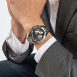  Shop Authentic Guess Equity Analog Black Dial Silver Steel Strap Watch For Men - GW0703G1 - Luxxuri