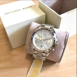  Shop Authentic Michael Kors Bradshaw Silver Dial Silver Steel Strap Watch for Men - MK5535 - Luxxuri