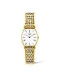  Shop Authentic Longines La Grande Classique de Longines Tonneau 22 Gold Watch for Women - L4.205.2.11.7 - Luxxuri