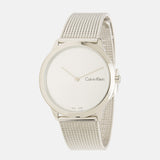  Shop Authentic Calvin Klein Minimal SIlver Dial Silver Mesh Bracelet Watch for Women - K3M221Y6 - Luxxuri