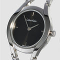  Shop Authentic Calvin Klein Class Black Dial Silver Steel Strap Watch for Women - K6R23121 - Luxxuri
