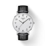  Shop Authentic Tissot Everytime Large White Dial Black Leather Strap Watch For Men - T109.610.16.032.00 - Luxxuri