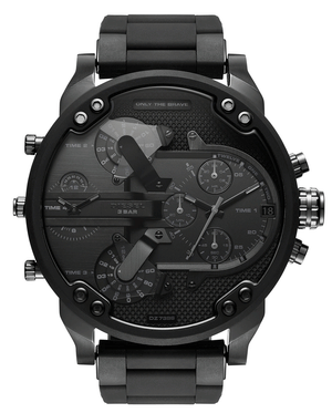  Shop Authentic Diesel Mr Daddy 2.0 Chronograph Black Dial Black Stainless Steel Watch For Men - DZ7396 - Luxxuri