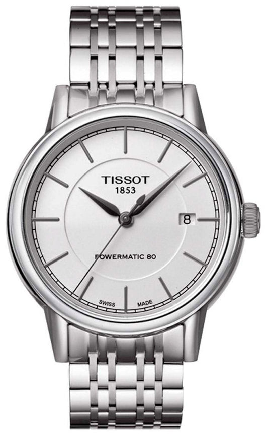  Shop Authentic Tissot Carson Powermatic 80 Silver Dial Silver Steel Strap Watch For Men - T085.407.11.011.00 - Luxxuri