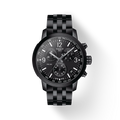  Shop Authentic Tissot PRC 200 Chronograph Black Dial Black Steel Strap Watch For Men - T114.417.33.057.00 - Luxxuri