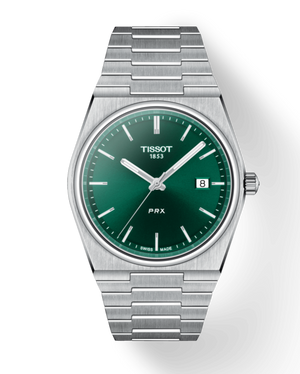  Shop Authentic Tissot PRX Green Dial Silver Steel Strap Watch For Men - T137.410.11.091.00 - Luxxuri