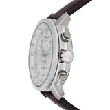  Shop Authentic Tissot PRC 200 Chronograph Silver Dial Brown Leather Strap Watch For Men - T055.417.16.037.00 - Luxxuri