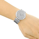  Shop Authentic Michael Kors Darci Silver Dial Silver Steel Strap Watch for Women - MK3404 - Luxxuri
