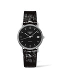 Shop Authentic Longines Presence 38.5mm Automatic Black Dial Black Leather Strap Watch for Men - L4.921.4.52.2 - Luxxuri