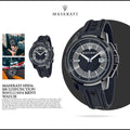  Shop Authentic Maserati SFIDA Black Dial Black Rubber Strap Watch For Men - R8851123004 - Luxxuri