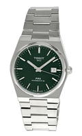 Tissot PRX Powermatic 80 Green Dial Silver Steel Strap Watch for Men - T137.207.11.091.00