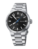  Shop Authentic Oris TT1 Day Date Black Dial Silver Steel Strap Watch for Men - 0173577524154-0782408 - Luxxuri