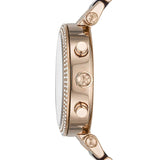  Shop Authentic Michael Kors Parker Chronograph Rose Gold Dial Two Tone Steel Strap Watch For Women - MK6832 - Luxxuri