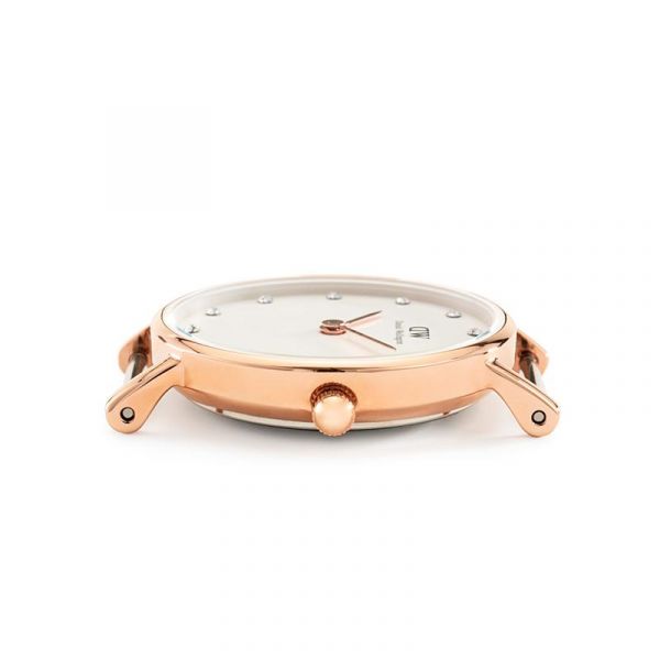  Shop Authentic Daniel Wellington Classy Glasgow White Dial Two Tone Nylon Strap Watch For Women - DW00100066 - Luxxuri