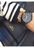  Shop Authentic Michael Kors Slim Runway Black Dial Black Stainless Steel Strap Watch for Women - MK3221 - Luxxuri