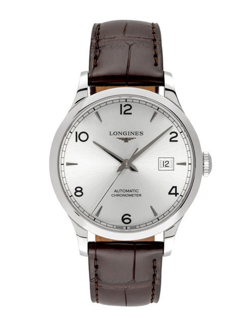  Shop Authentic Longines Record Automatic Stainless Steel 40mm Watch for Men - L2.821.4.76.2 - Luxxuri