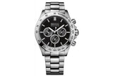  Shop Authentic Hugo Boss Ikon Black Dial Silver Steel Strap Watch for Men - 1512965 - Luxxuri