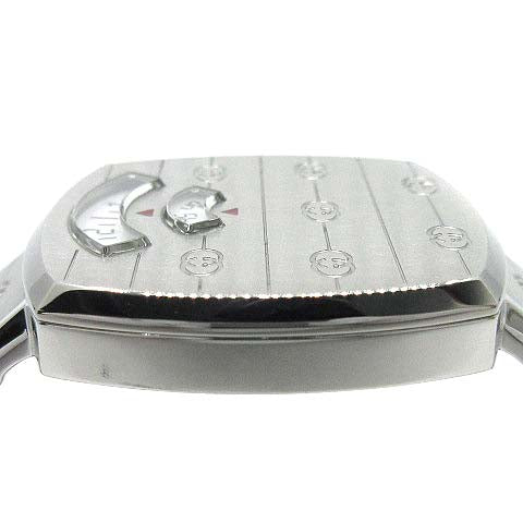  Shop Authentic Gucci Grip Quartz Silver Dial Silver Steel Strap Watch For Men - YA157501 - Luxxuri