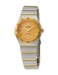  Shop Authentic Omega Constellation Manhattan Yellow Dial Two Tone Steel Strap Watch for Women - 131.20.28.60.08.001 - Luxxuri