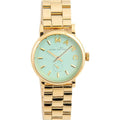 Shop Authentic Marc Jacobs Baker Mint Green Dial Gold Steel Strap Watch for Women - MBM3284 - Luxxuri
