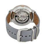  Shop Authentic Fossil Vintage Muse Automatic Skeleton White Dial Grey Leather Strap Watch for Women - ME3131 - Luxxuri