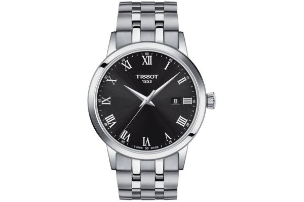  Shop Authentic Tissot Classic Dream Black Dial Silver Steel Strap Watch For Men - T129.410.11.053.00 - Luxxuri