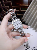  Shop Authentic Guess Vanity Silver Dial Silver Steel Strap Watch for Women - W1029L1 - Luxxuri