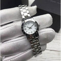  Shop Authentic Marc Jacobs Amy Dinky White Dial Silver Steel Strap Watch for Women - MBM3225 - Luxxuri