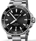  Shop Authentic Oris Aquis Date Black Dial Silver Steel Strap Watch for Men - 0173377304134-0782405PEB - Luxxuri