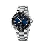  Shop Authentic Oris Aquis Date Blue Dial Silver Steel Strap Watch for Men - 0173377304135-0782405PEB - Luxxuri
