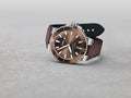  Shop Authentic Oris Aquis Date Brown Dial Brown Leather Strap Watch for Men - 0173377304152-0752412EB - Luxxuri