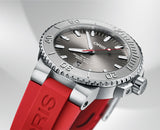  Shop Authentic Oris Aquis Date Relief Grey Dial Red Rubber Strap Watch for Men - 0173377304153-0742466EB - Luxxuri