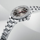  Shop Authentic Oris Aquis Date Relief Grey Dial Silver Steel Strap Watch for Men - 0173377304153-0782405PEB - Luxxuri