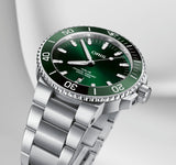  Shop Authentic Oris Aquis Date Green Dial Silver Steel Strap Watch for Men - 0173377304157-0782405PEB - Luxxuri