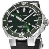  Shop Authentic Oris Aquis Date Green Dial Black Rubber Strap Watch for Men - 0173377304157-0742464EB - Luxxuri