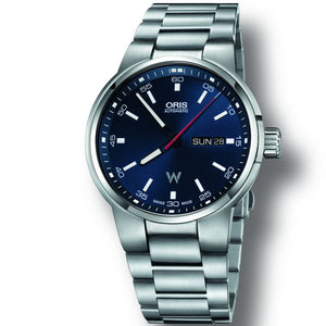  Shop Authentic Oris Williams F1 Day Date Blue Dial Silver Steel Strap Watch for Men - 0173577164155-0782450 - Luxxuri