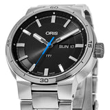  Shop Authentic Oris TT1 Day Date Black Dial Silver Steel Strap Watch for Men - 0173577524154-0782408 - Luxxuri