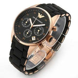  Shop Authentic Emporio Armani Sportivo Black Dial Black Steel Strap Watch For Men - AR5905 - Luxxuri