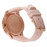  Shop Authentic Michael Kors Runway Three Hand Crystal Pave Dial Pink Rubber Strap Watch For Women - MK6854 - Luxxuri
