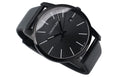  Shop Authentic Calvin Klein City Quartz Black Dial Black Leather Strap Watch for Men - K2G2G4CX - Luxxuri